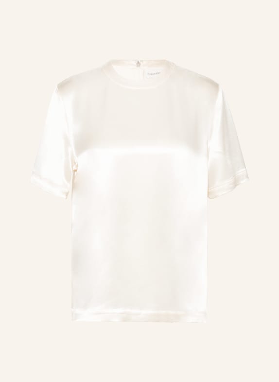 Calvin Klein Shirt blouse NAIA in satin ECRU