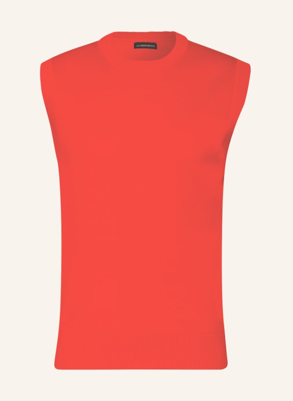 J.LINDEBERG Sweater vest RED