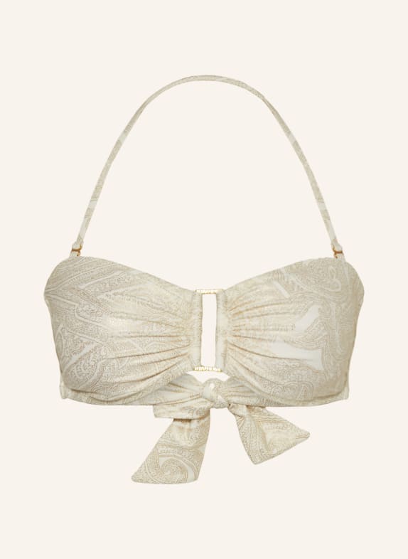 LAUREN RALPH LAUREN Bandeau bikini top