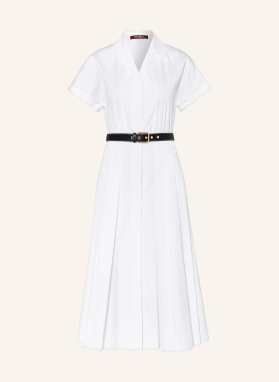 MaxMara STUDIO Shirt dress SLAM WHITE