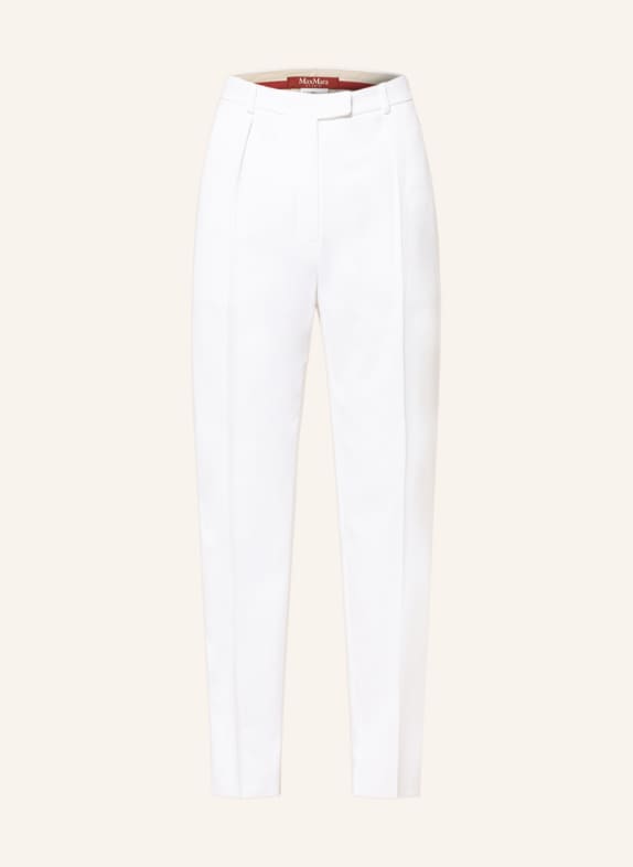 MaxMara STUDIO Trousers CALANTE WHITE
