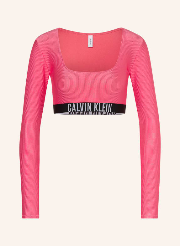 Calvin Klein Cropped-Shirt RASHGUARD