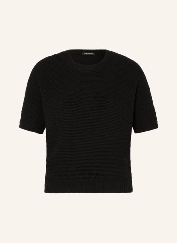 IRIS von ARNIM Strickshirt MARITA aus Cashmere SCHWARZ