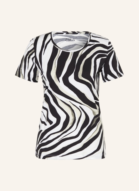 ZAÍDA T-shirt WHITE/ BLACK