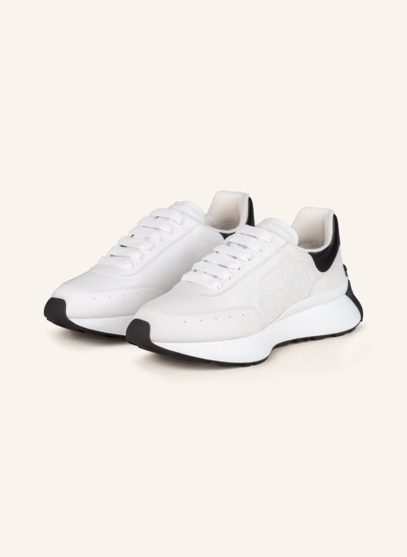 Alexander McQUEEN Sneakers SPRINT RUNNER WHITE/ BLACK