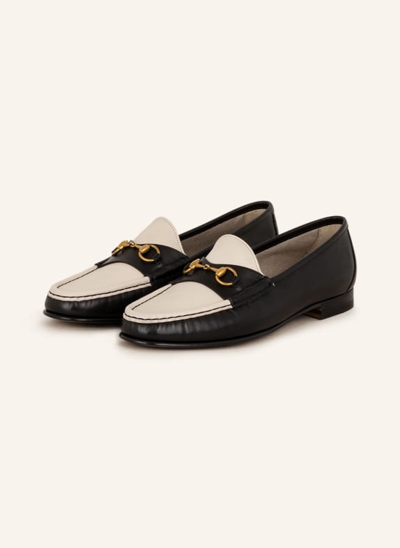 GUCCI Loafer 1254 BLACK/MY.WHI/MY.WHI