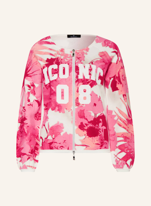 monari Strickjacke ROSA/ PINK/ WEISS