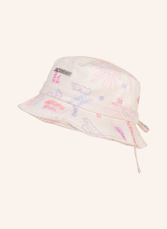 JACQUEMUS Bucket hat LE BOB ARTICHAUT ECRU