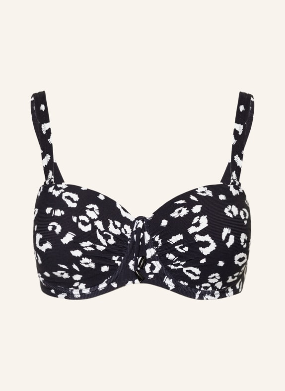 Lidea Bandeau bikini TOP ILLUSIONS BLACK/ WHITE