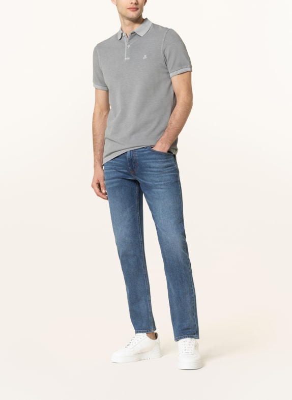 Marc O'Polo Piqué-Poloshirt Shaped Fit GRAU