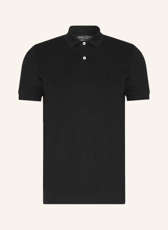 Marc O'Polo Piqué polo shirt shaped fit BLACK