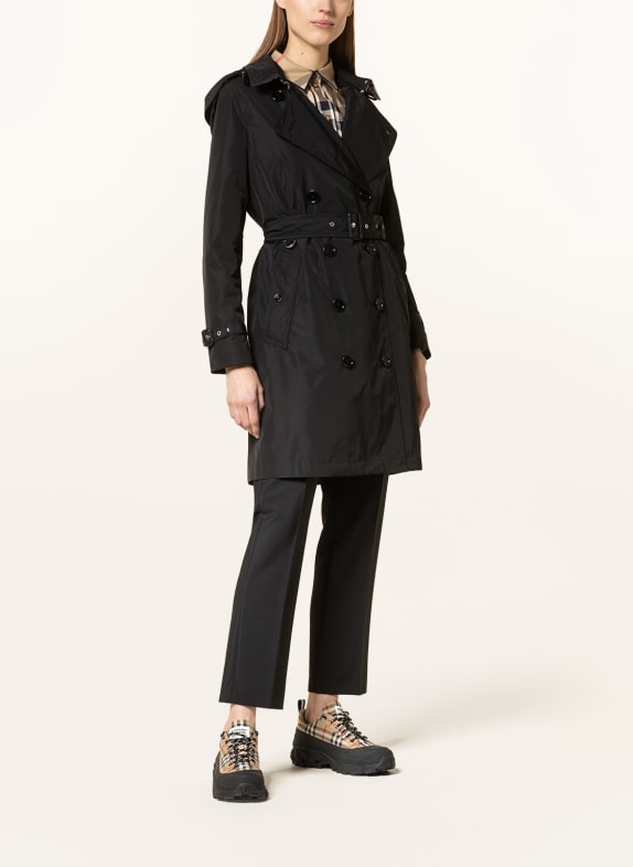 BURBERRY Trench coat KENSINGTON with detachable hood