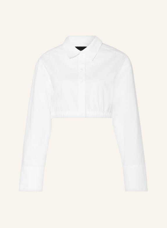 BIRGITTE HERSKIND Cropped shirt blouse FERN WHITE