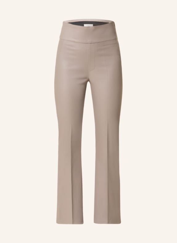 DANTE6 Leather pants NOME TAUPE