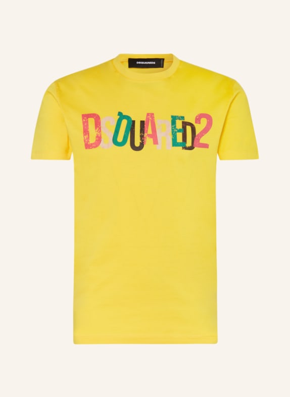 DSQUARED2 T-Shirt GELB