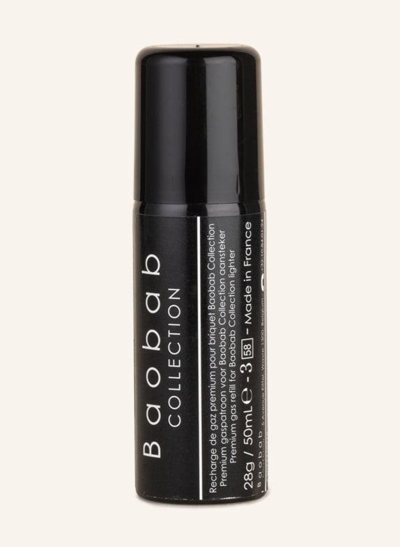 Baobab COLLECTION Feuerzeuggas SCHWARZ