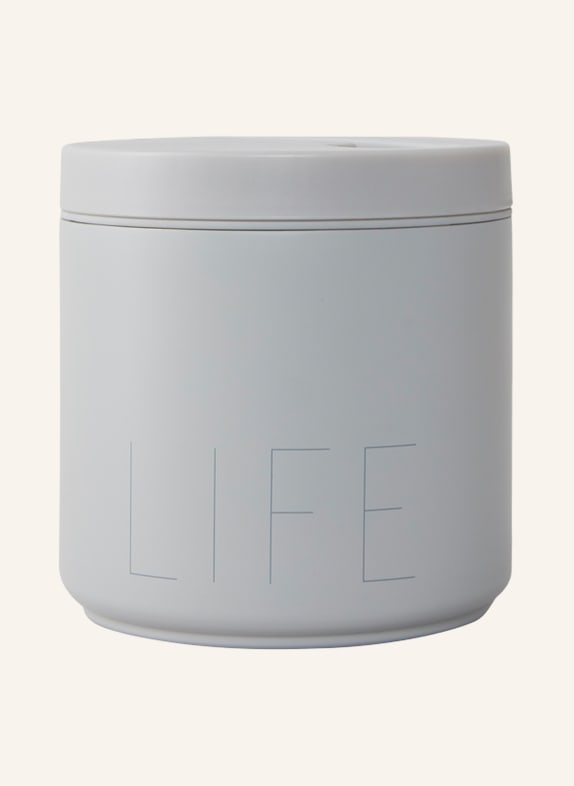 DESIGN LETTERS Thermal lunchbox LIFE GRAY