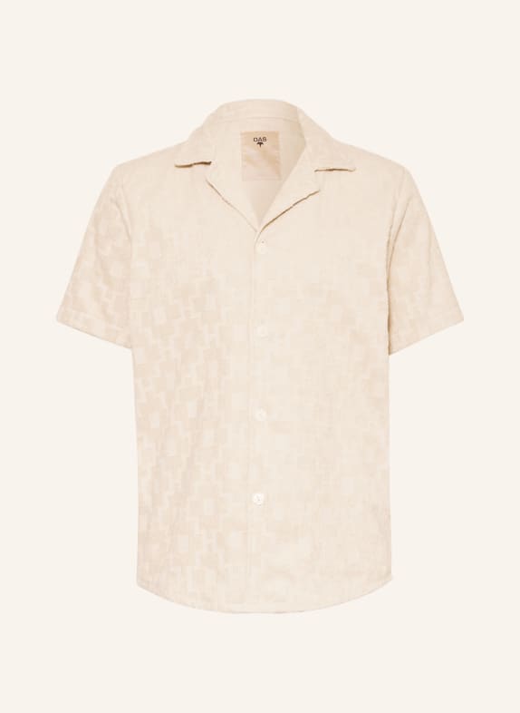 OAS Resort shirt comfort fit in terry cloth BEIGE