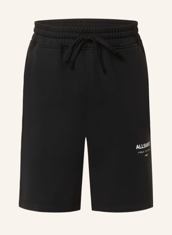 ALLSAINTS Sweat shorts UNDERGROUND BLACK
