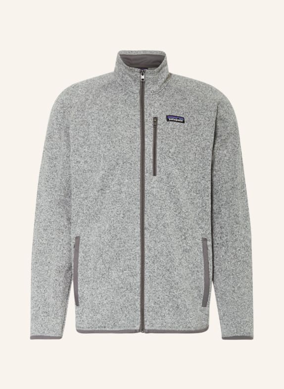 patagonia Knitted fleece jacket BETTER SWEATER™ LIGHT GRAY