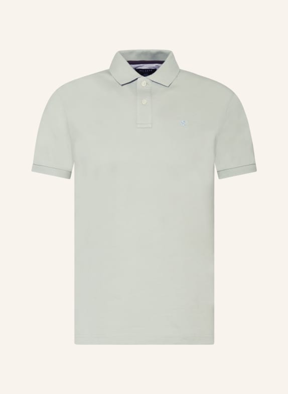 HACKETT LONDON Piqué-Poloshirt Slim Fit HELLGRÜN