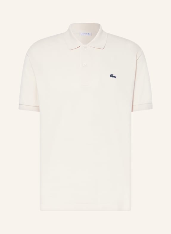 LACOSTE Piqué-Poloshirt Classic Fit ECRU