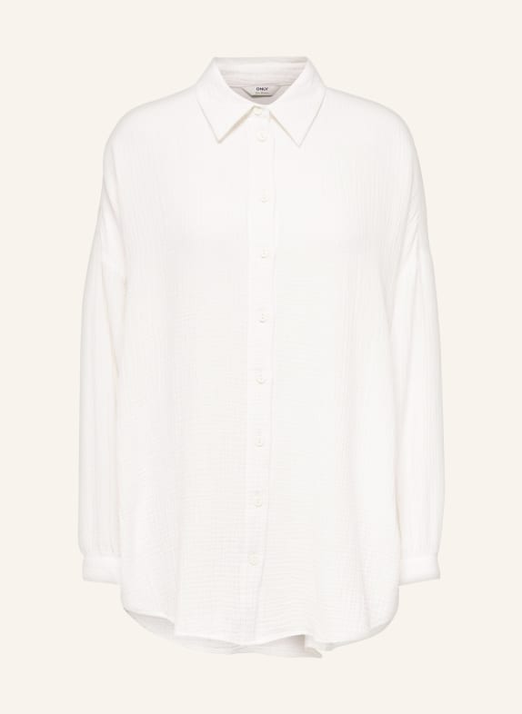 ONLY Oversized shirt blouse WHITE