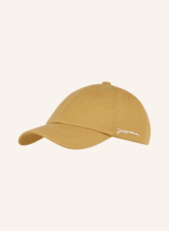 JACQUEMUS Czapka z daszkiem LA CASQUETTE BEŻOWY