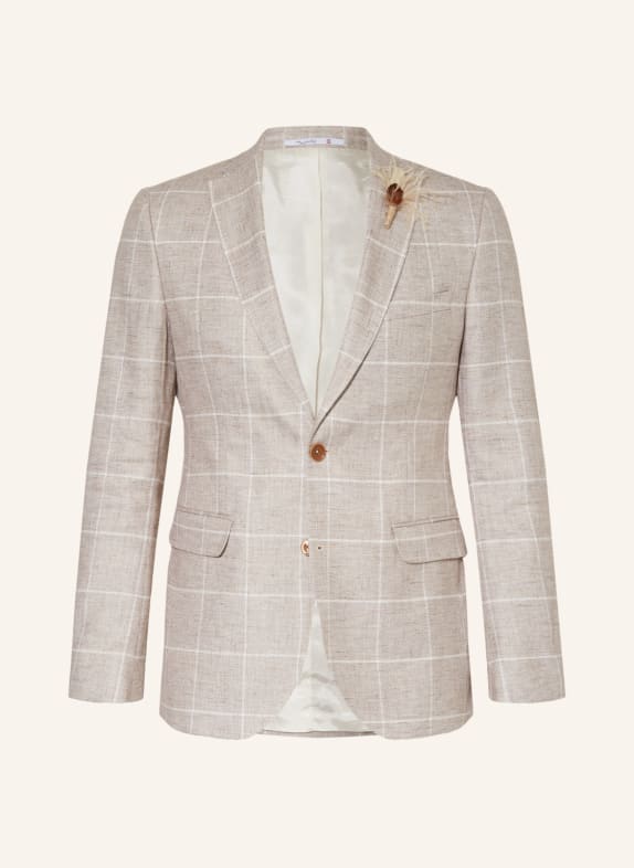 CG - CLUB of GENTS Suit jacket CG PAUL slim fit with linen