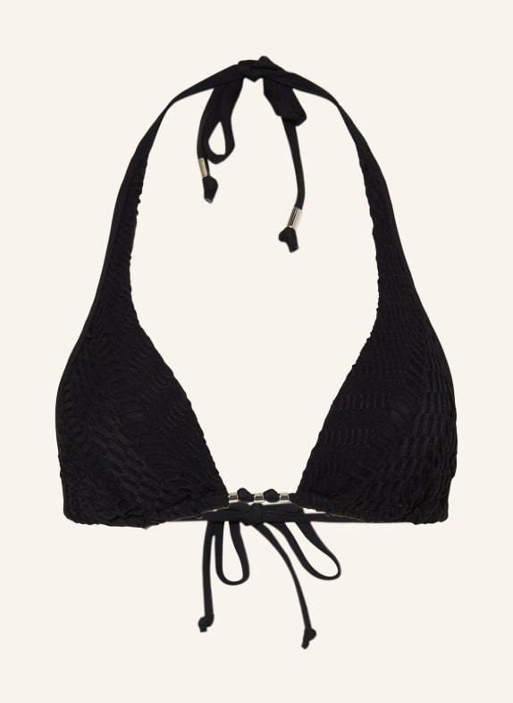 SEAFOLLY Triangle bikini top MARRAKESH BLACK