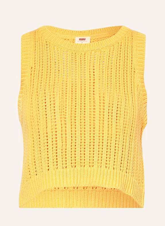 Levi's® Cropped sweater vest AMBER