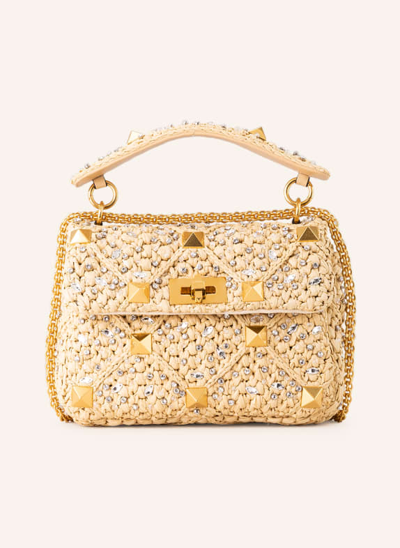 VALENTINO GARAVANI Crossbody bag ROMAN STUD with decorative gems