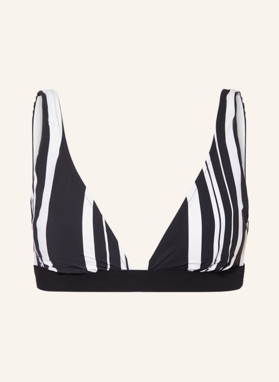 FEMILET Bralette bikini top MAUI BLACK/ WHITE