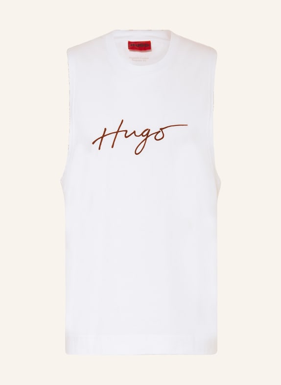 HUGO Tanktop BEACH WEISS