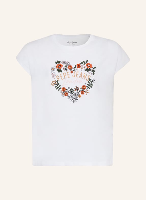 Pepe Jeans T-Shirt mit Schmucksteinen