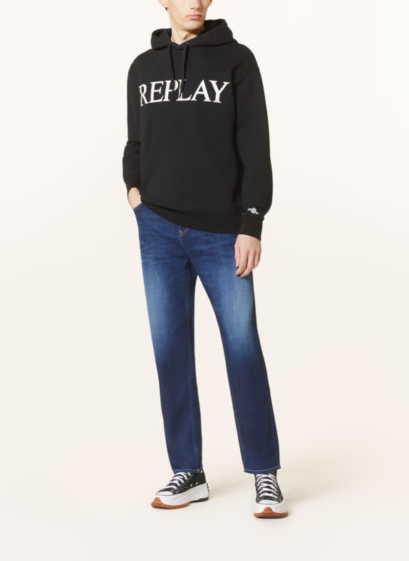 REPLAY Jeans SANDOT Relaxed Tapered Fit 007 DARK BLUE