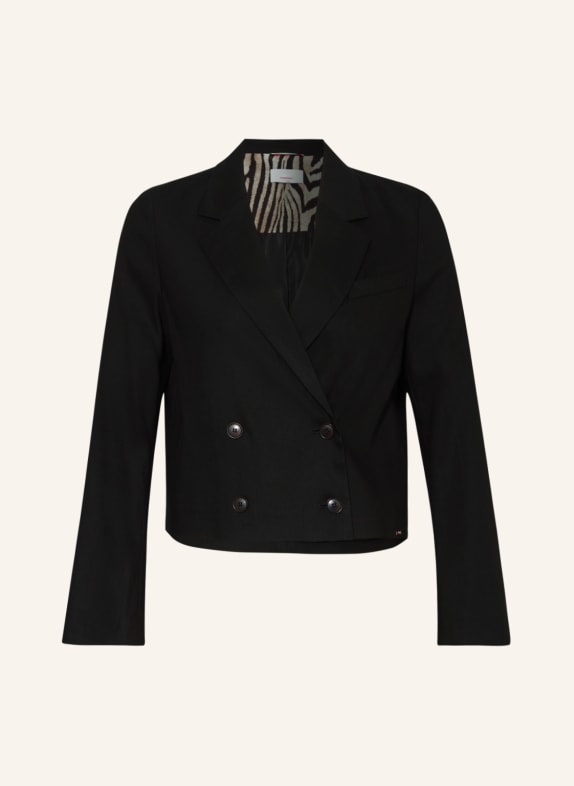 CINQUE Cropped-Blazer CILILU mit Leinen