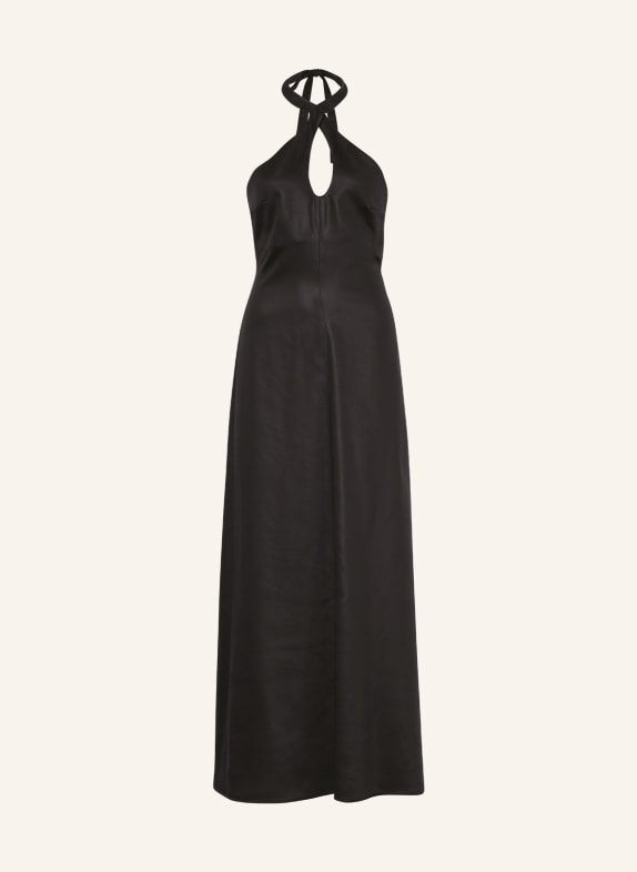 the garment Dress BEL AIR with cut-out BLACK