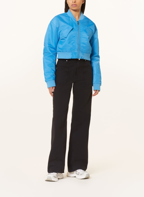 GESTUZ Cropped-Blouson SILLESENGZ