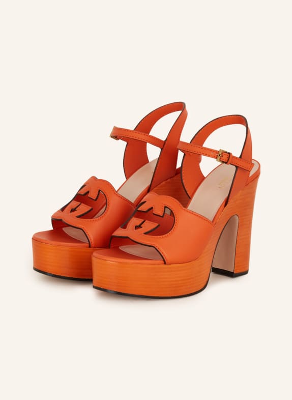 GUCCI Platform sandals