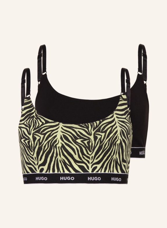 HUGO Biustonosz bustier, 2 szt.