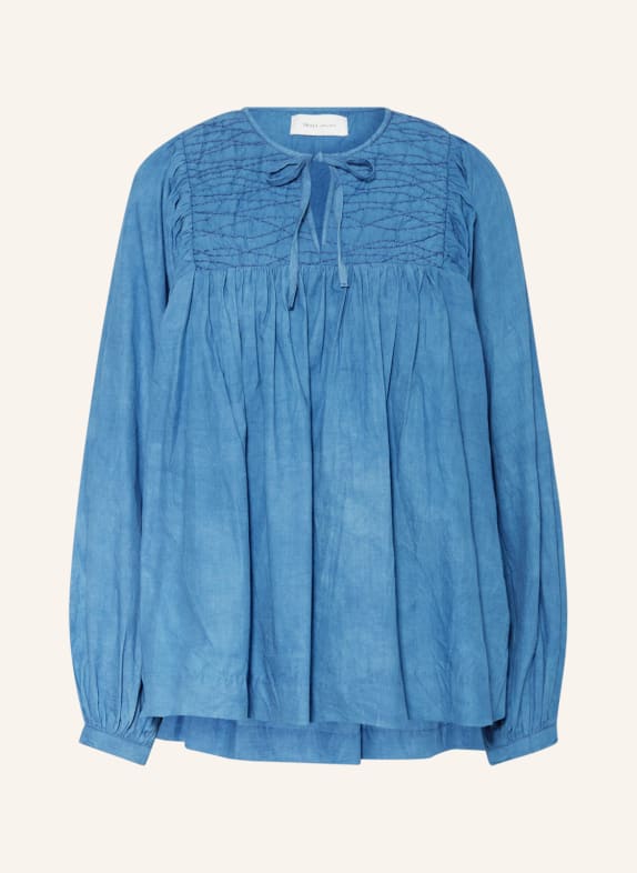 Skall Studio Shirt blouse NADJA in denim look BLUE