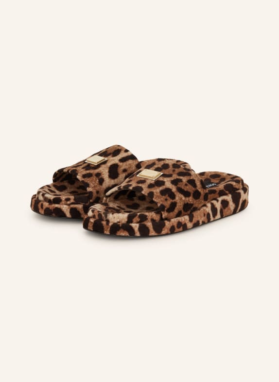 DOLCE & GABBANA Plateau-Pantoletten