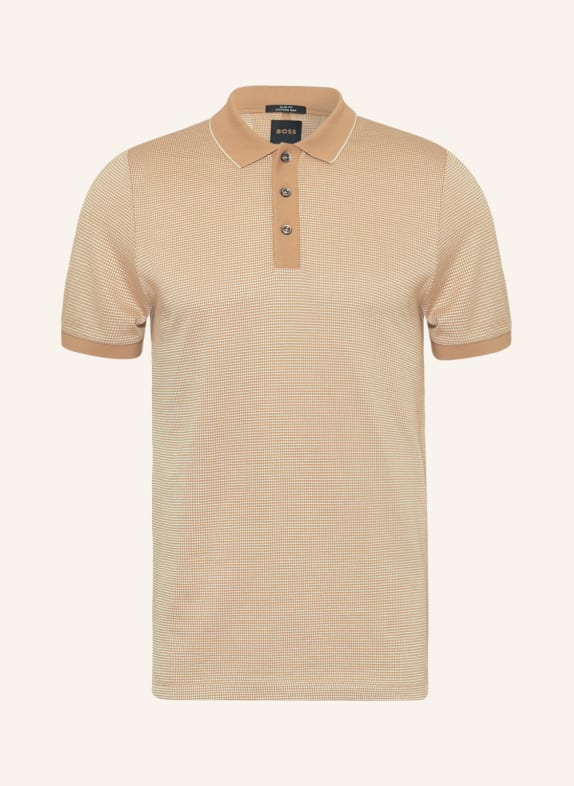 BOSS Jersey-Poloshirt PETERSON Slim Fit mit Seide