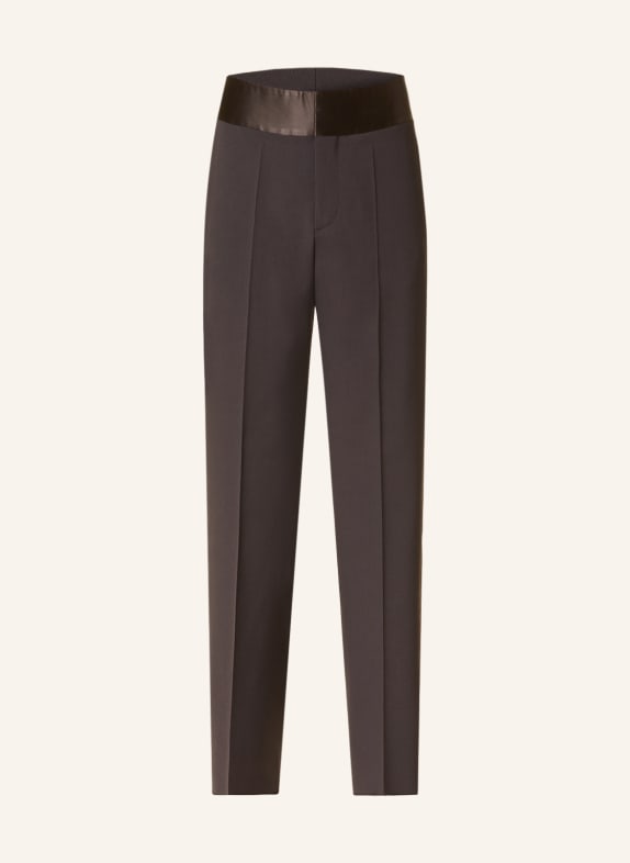 VALENTINO Tuxedo trousers regular fit with tuxedo stripes