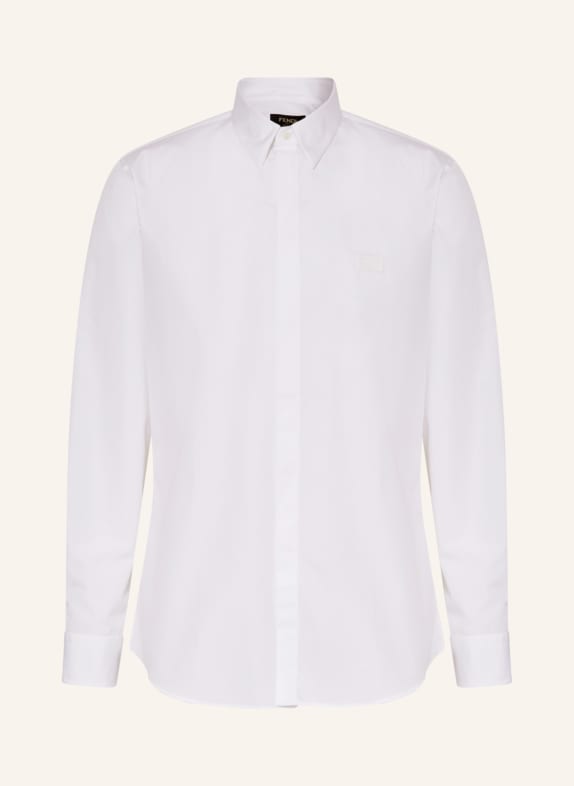 FENDI Shirt regular fit WHITE