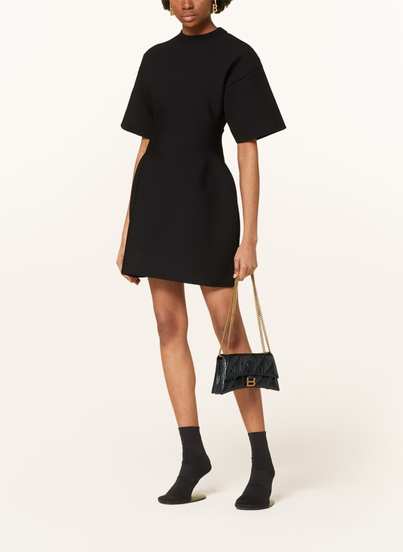 BALENCIAGA Sac à bandoulière CRUSH XS NOIR / OR