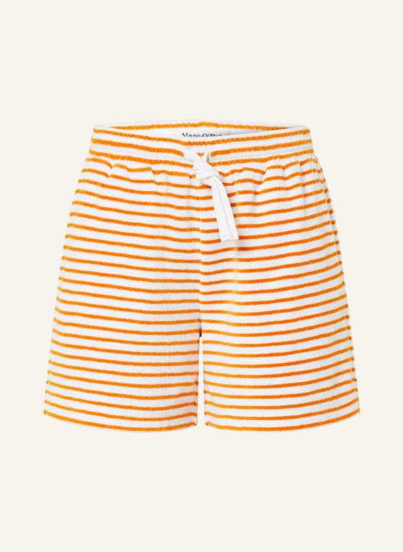 Marc O'Polo Frotteeshorts DUNKELGELB/ WEISS