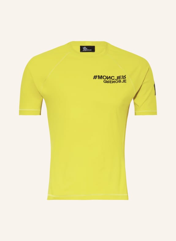 MONCLER GRENOBLE T-Shirt ACTIVEWEAR GELB