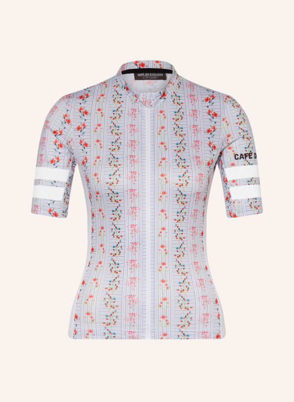 CAFÉ DU CYCLISTE Radtrikot FLORIANE GRAU/ ROT